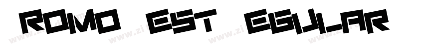 Promo Test Regular字体转换